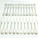 Christofle – 12-piece solid silver fish cutlery set, Vendôme model