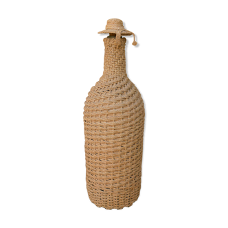 Vintage rope bottle