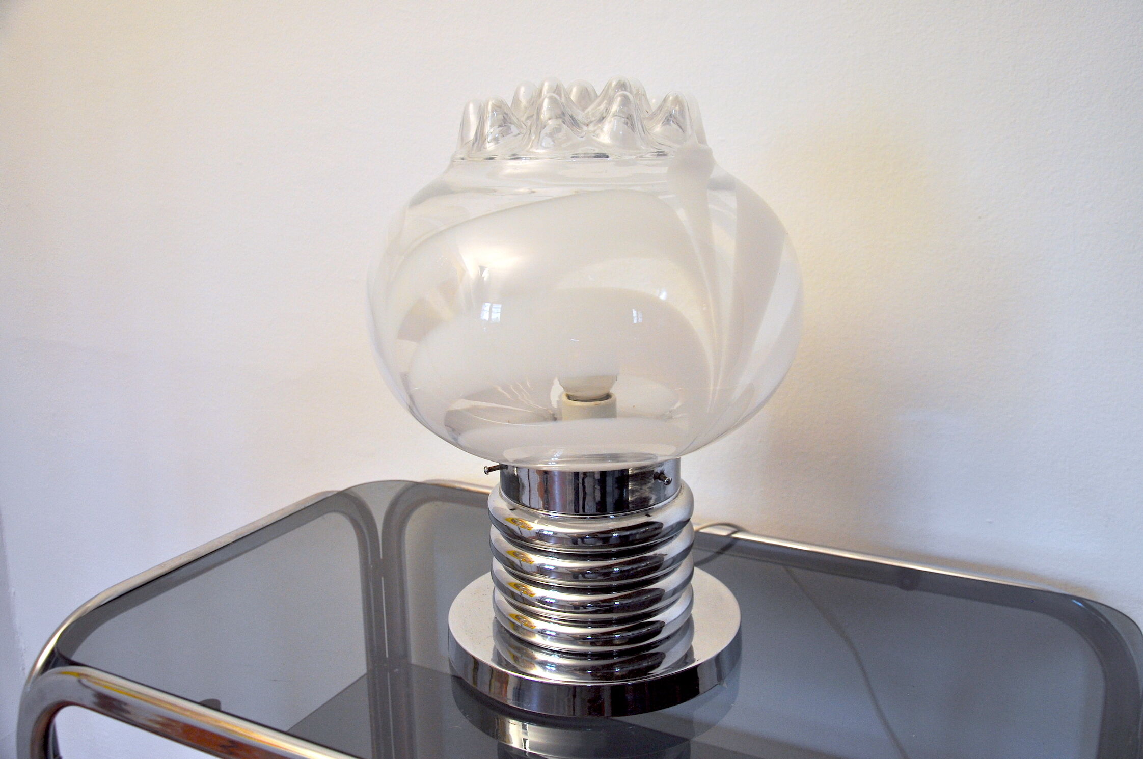 Toni Zuccheri lamp, Murano glass, Italy, 1970