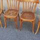 Set de 5 chaises bistrot