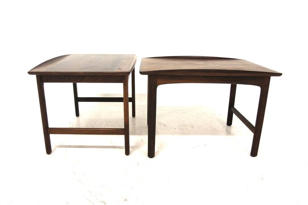 Set of "Frisco" rosewood bedside tables, Folke Ohlson, Sweden, 1960