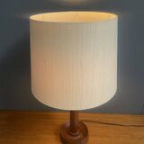 Uno & Östen Kristiansson Teak tablellamp for Luxus Denmark 1970s