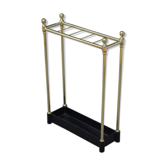 Late victorian brass umbrella stand