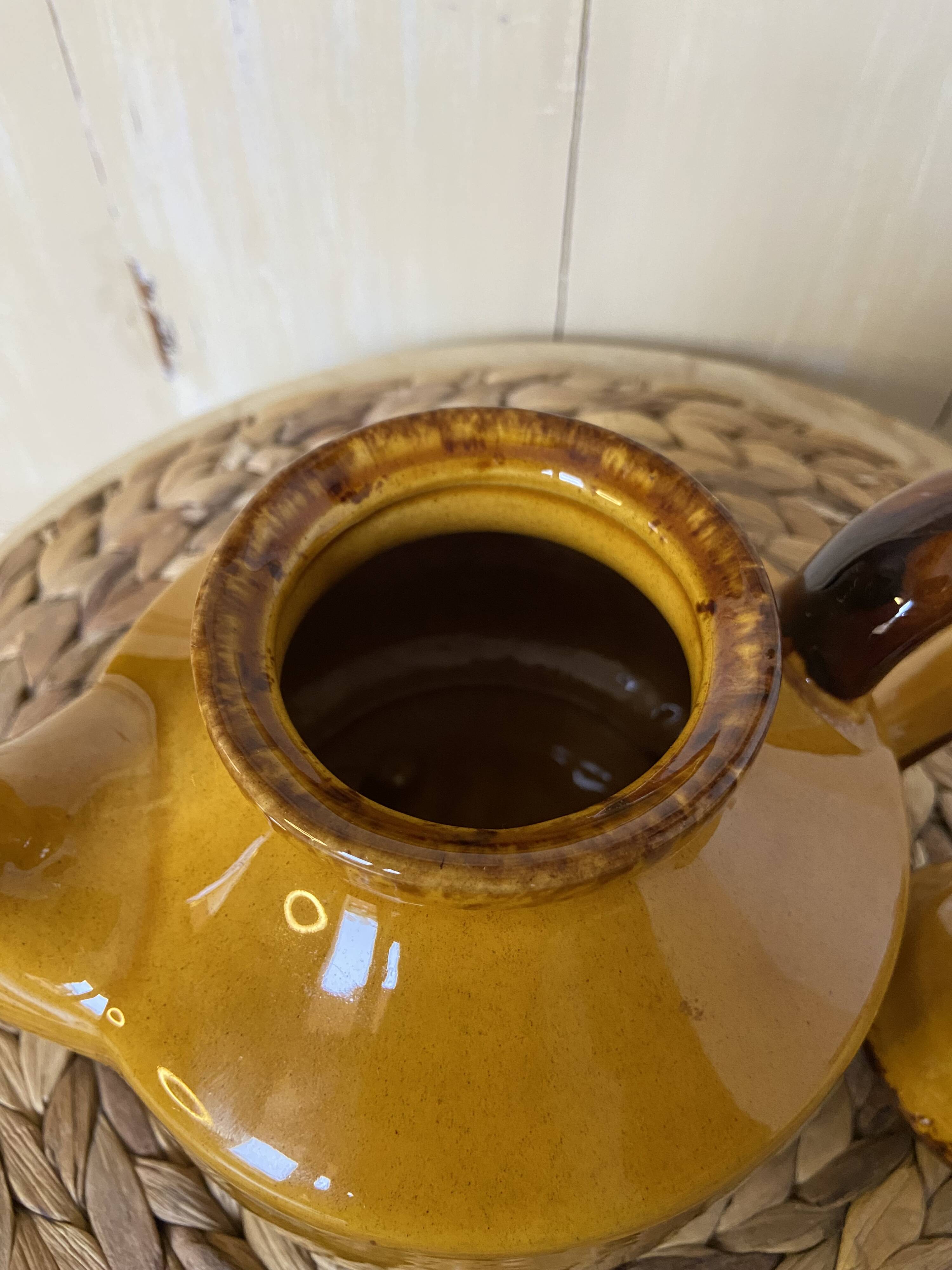 Vintage herbal teapot from the 60s