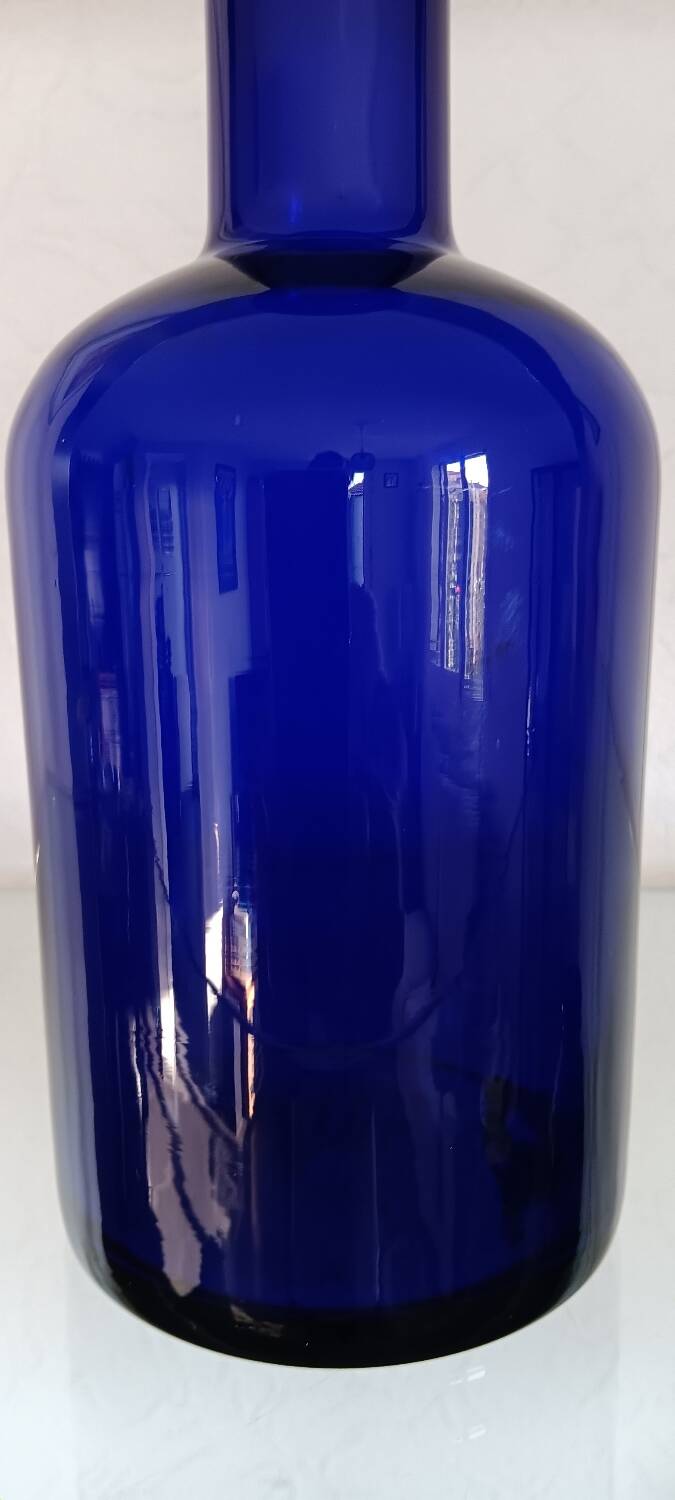 GUL vase by Otto Brauer for Holmegaard - Denmark