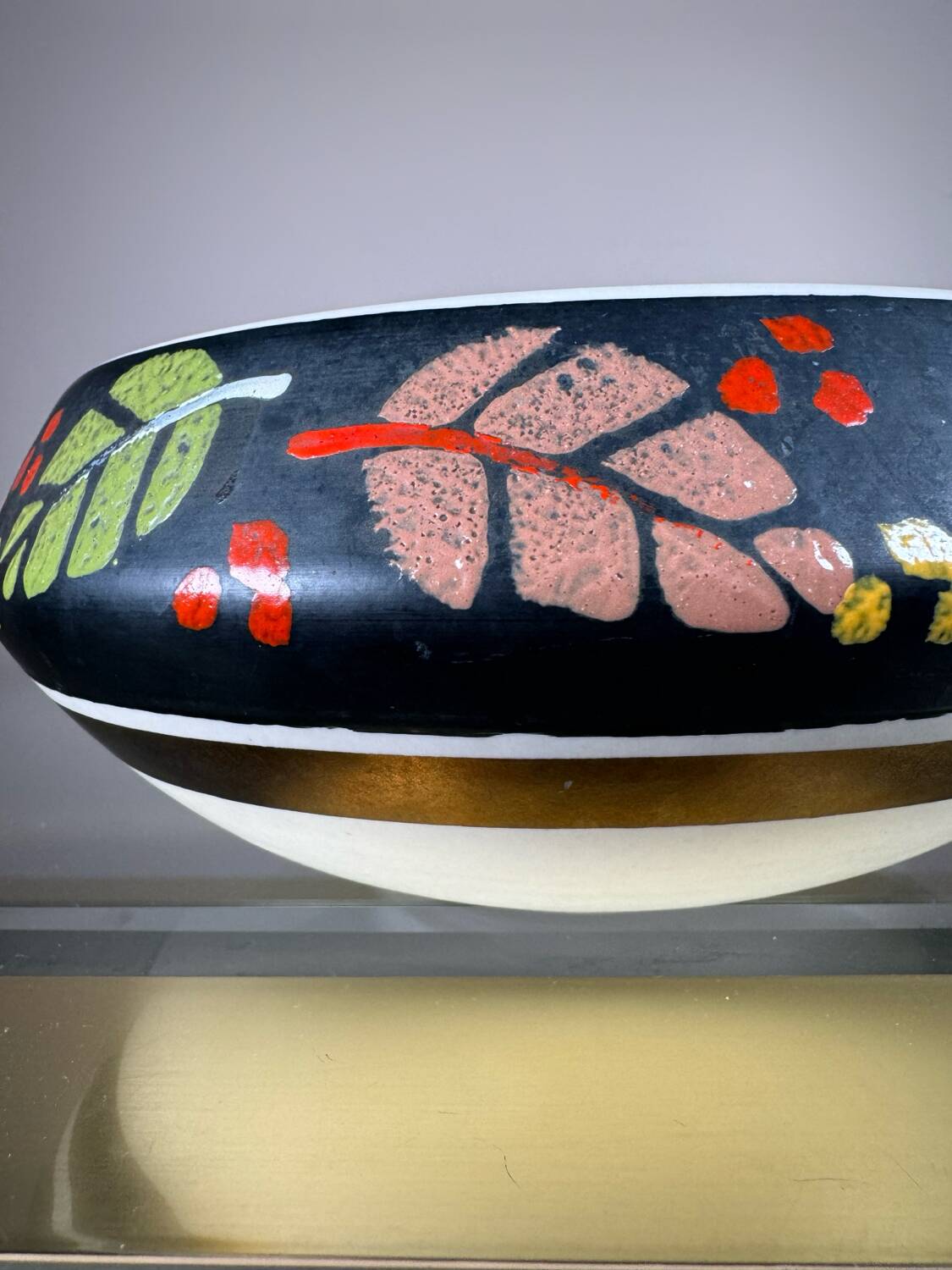 Empty ceramic pocket Germany 60s