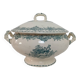 Soup tureen / Vegetable dish in ironstone Watteau Creil and Montereau