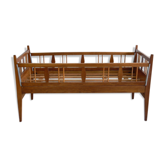 Vintage modular children's bed in oak