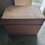 Vintage wooden air transport box