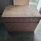 Vintage wooden air transport box