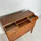 60s Vintage Danish Teak Secretary by Arne Wahl Iversen - Vinde Møbelfabrik