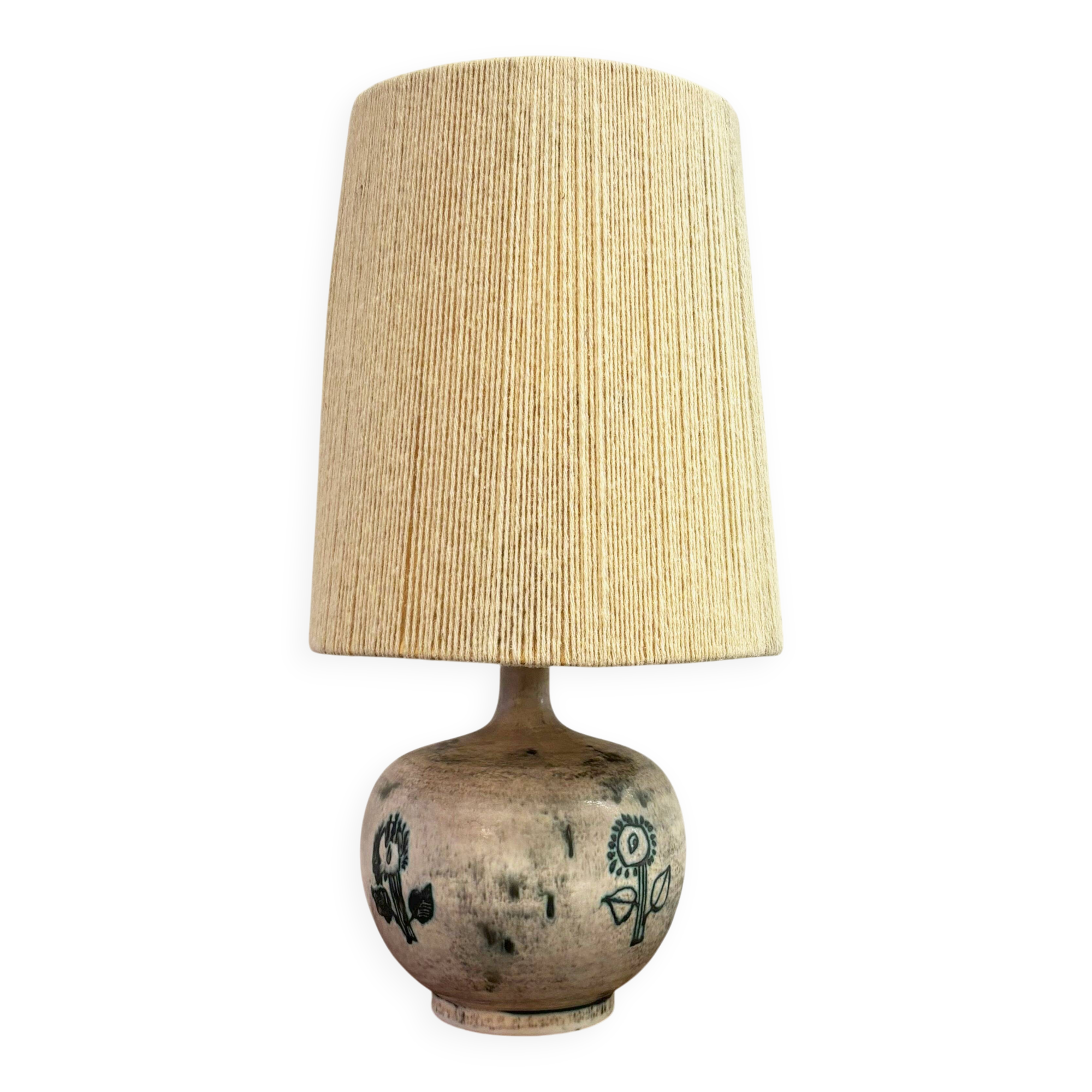 Table lamp by ceramicist Jacques Blin