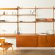 1960s Wall System, Kai Kristiansen, FM Møbler