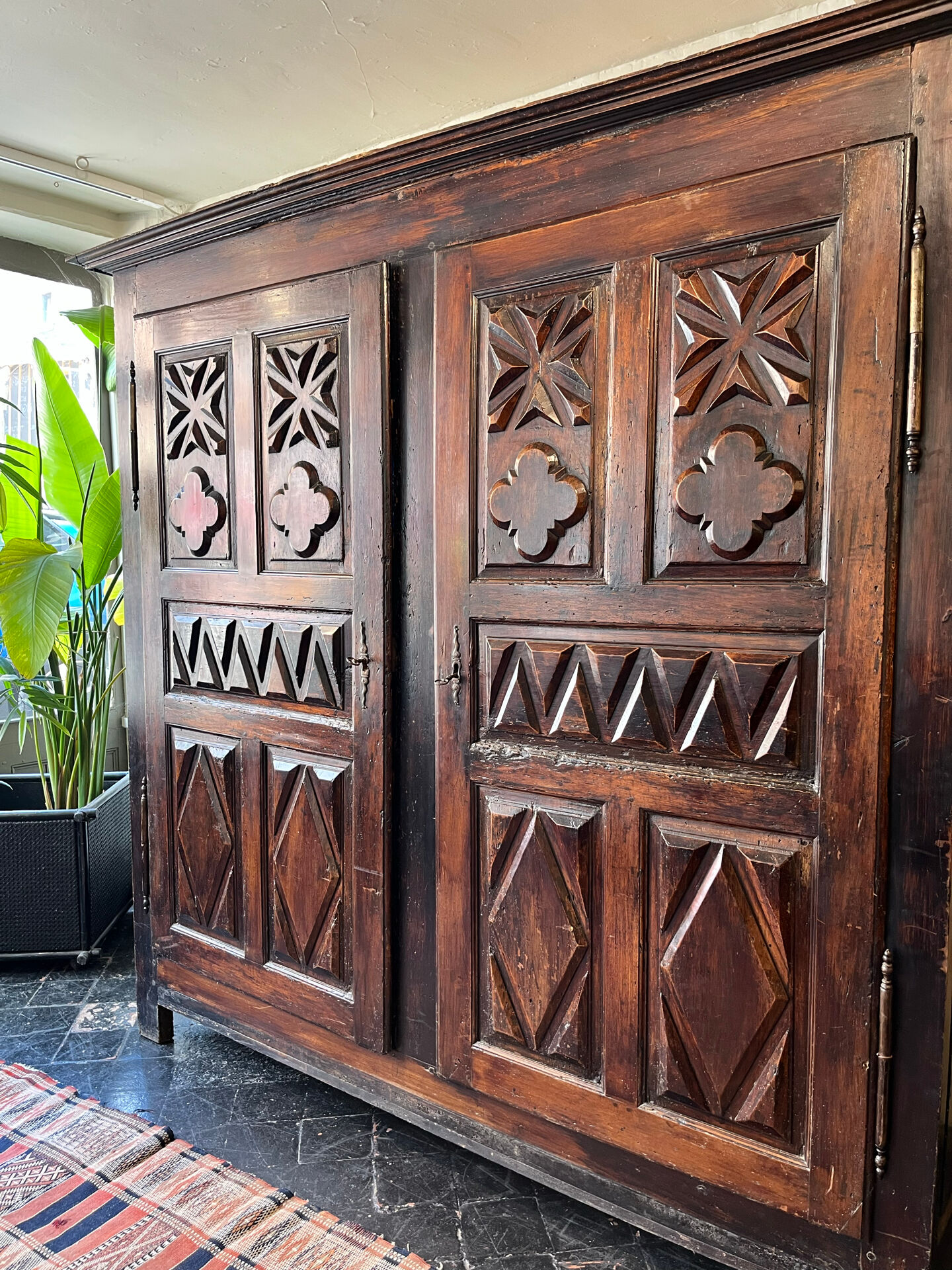Beautiful 18th-century wardrobe.