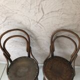 Pair of bistro chairs