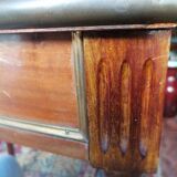 Light mahogany side table or console