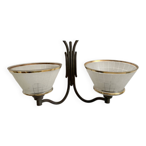 Applique double , 2 feux,