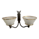 Double wall light, 2 lights, 30s -40s