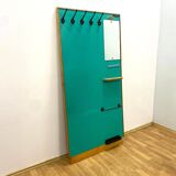 Retro Wall Hanger with Mirror, 1960s, Czechoslovakia