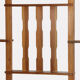 Vintage pine claustra, Czech-made, 1970