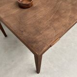 Vintage farm table with 2 large drawers