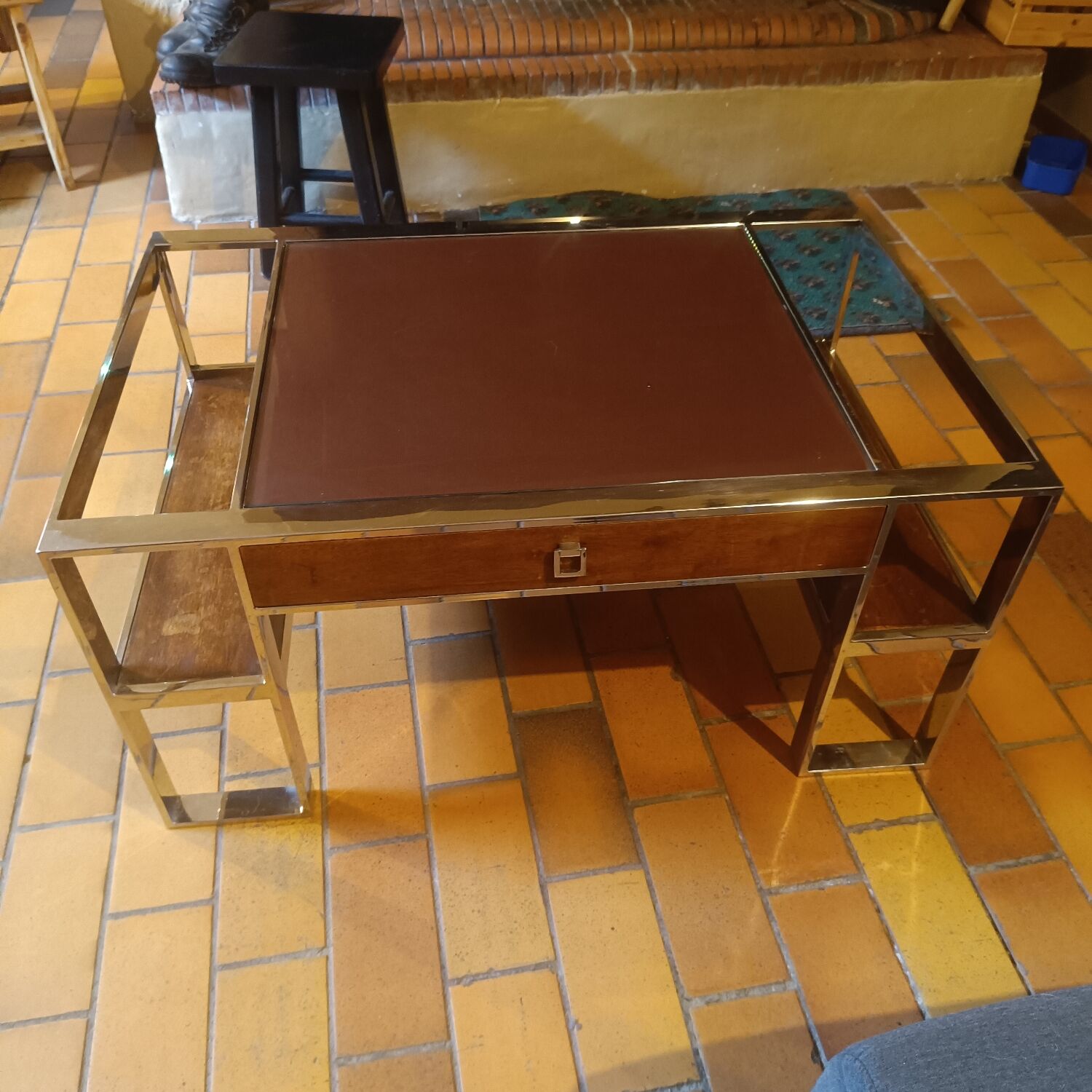 Table basse Aston style art deco