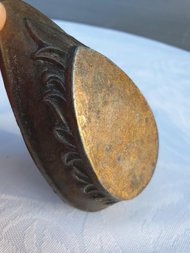 Nineteenth century snake candle holder