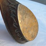 Nineteenth century snake candle holder