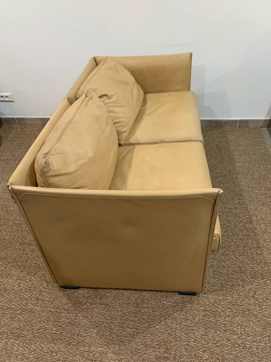 Vintage leather sofa