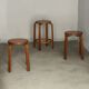 Tabourets Alvar Aalto - Années 60 - Design scandinave