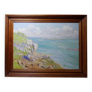 Grand paysage marine