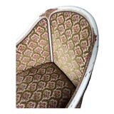 Three armchairs and an ottoman 1925 Art Deco