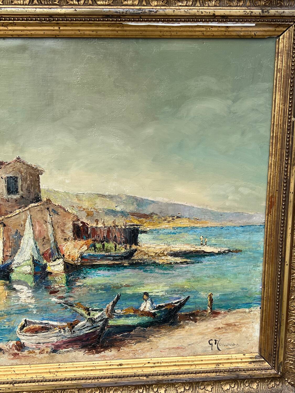 Oil on canvas 19th century