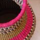 Colorful Bolga Basket African Decorative Basket
