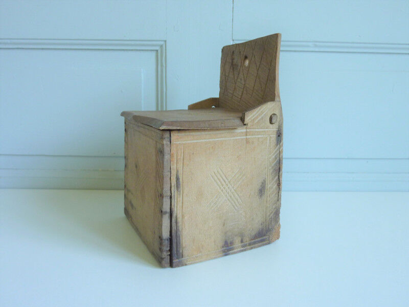 Wooden salt box