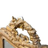 Mirror with moldings
