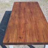 Old grey ceruse coffee table