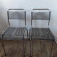 Chaises scoubidou vintages