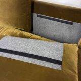 Large velvet sofa Kant 3/4 seats