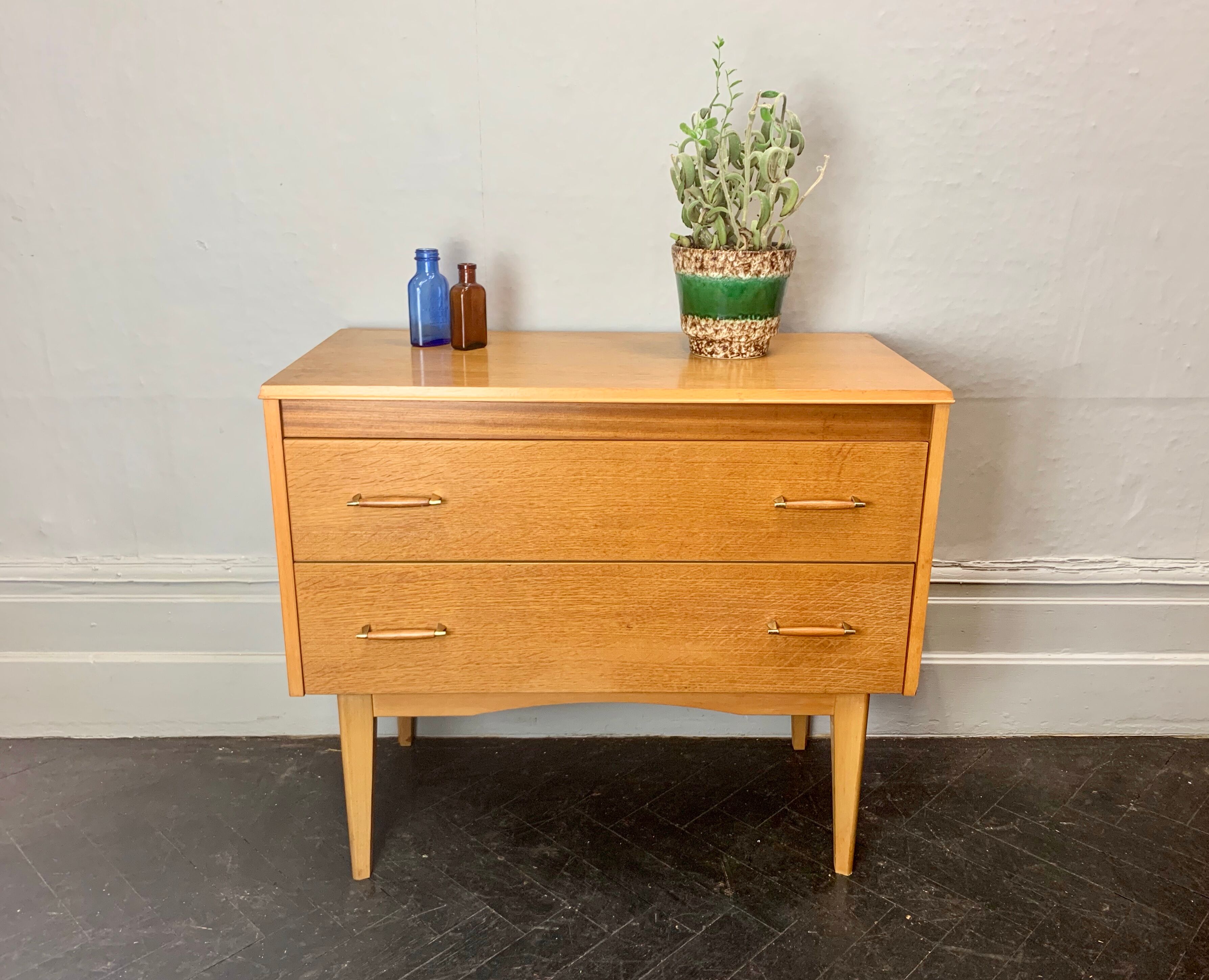 Small Vintage Chest of Drawers by Lebus #D47