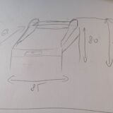 Toilet cabinet used in office