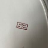 Oval flat iron earth, XIXth century