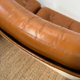 Sofa / 4 orchid modules Michel Cadestin for airborn