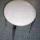 Tabouret de cuisine blanc
