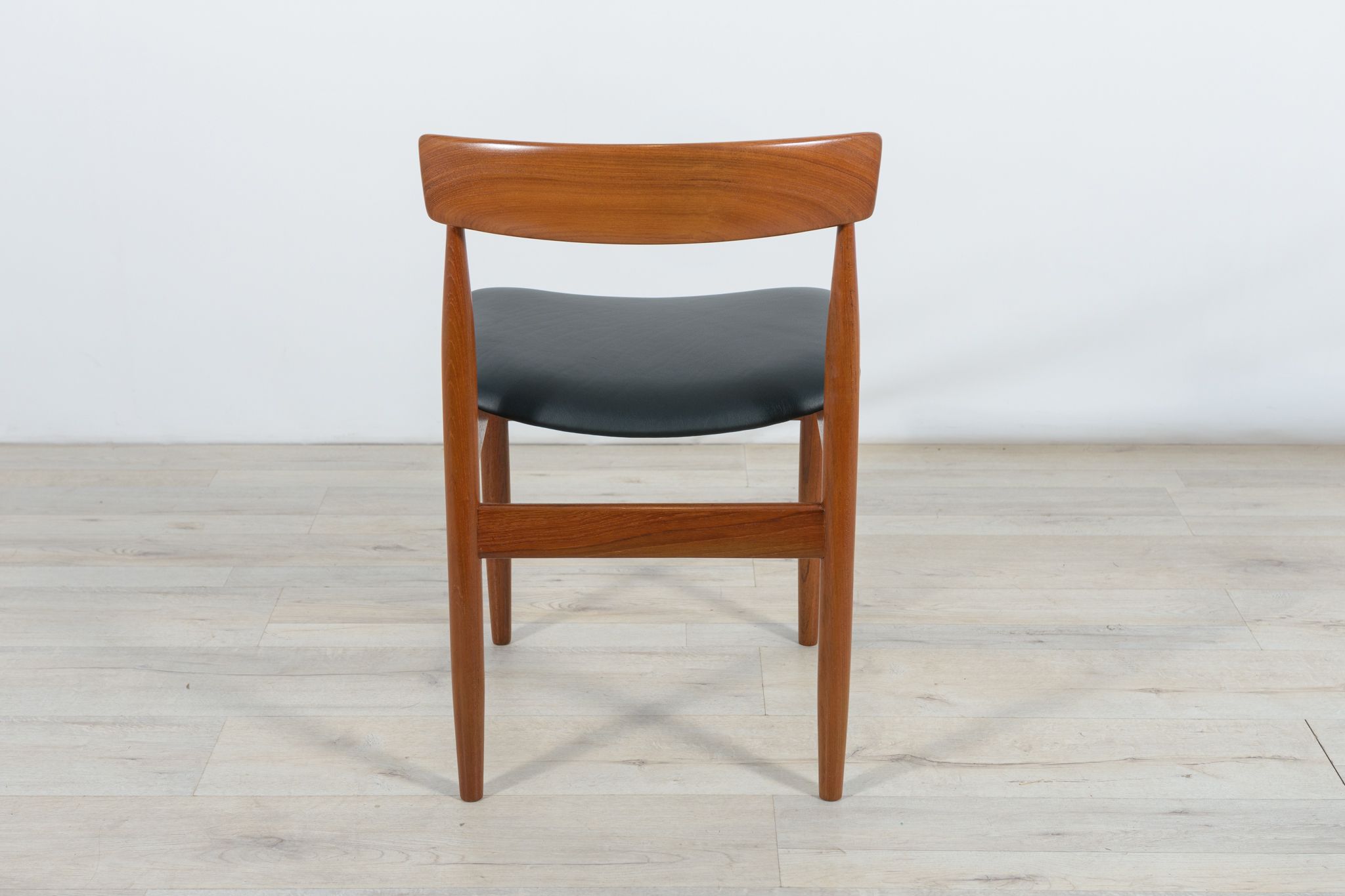 Mid-century teak dining chairs, 1960s, set of 4