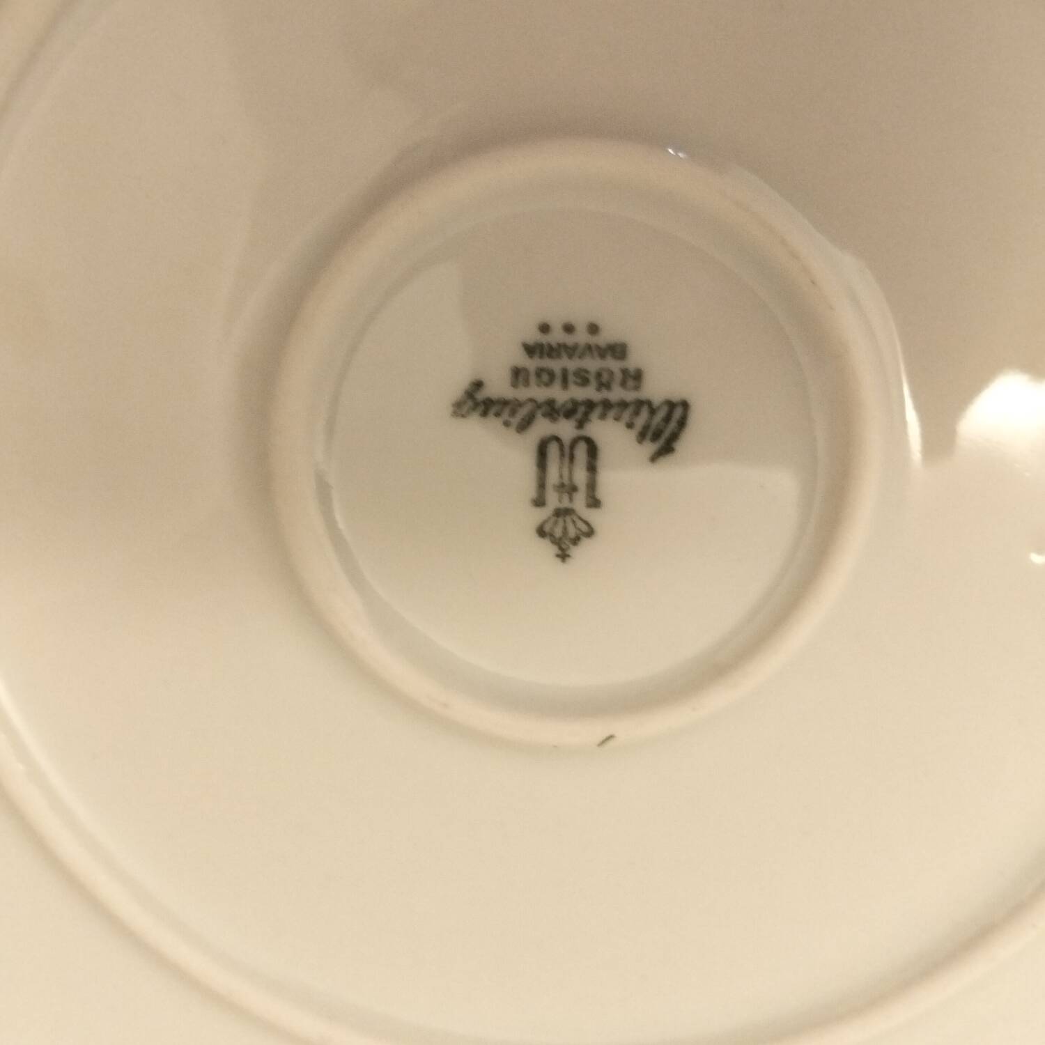 Vintage 70s Winterling Bavaria flat soup tureen