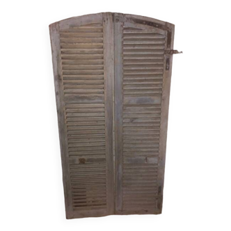 Old wooden shutters