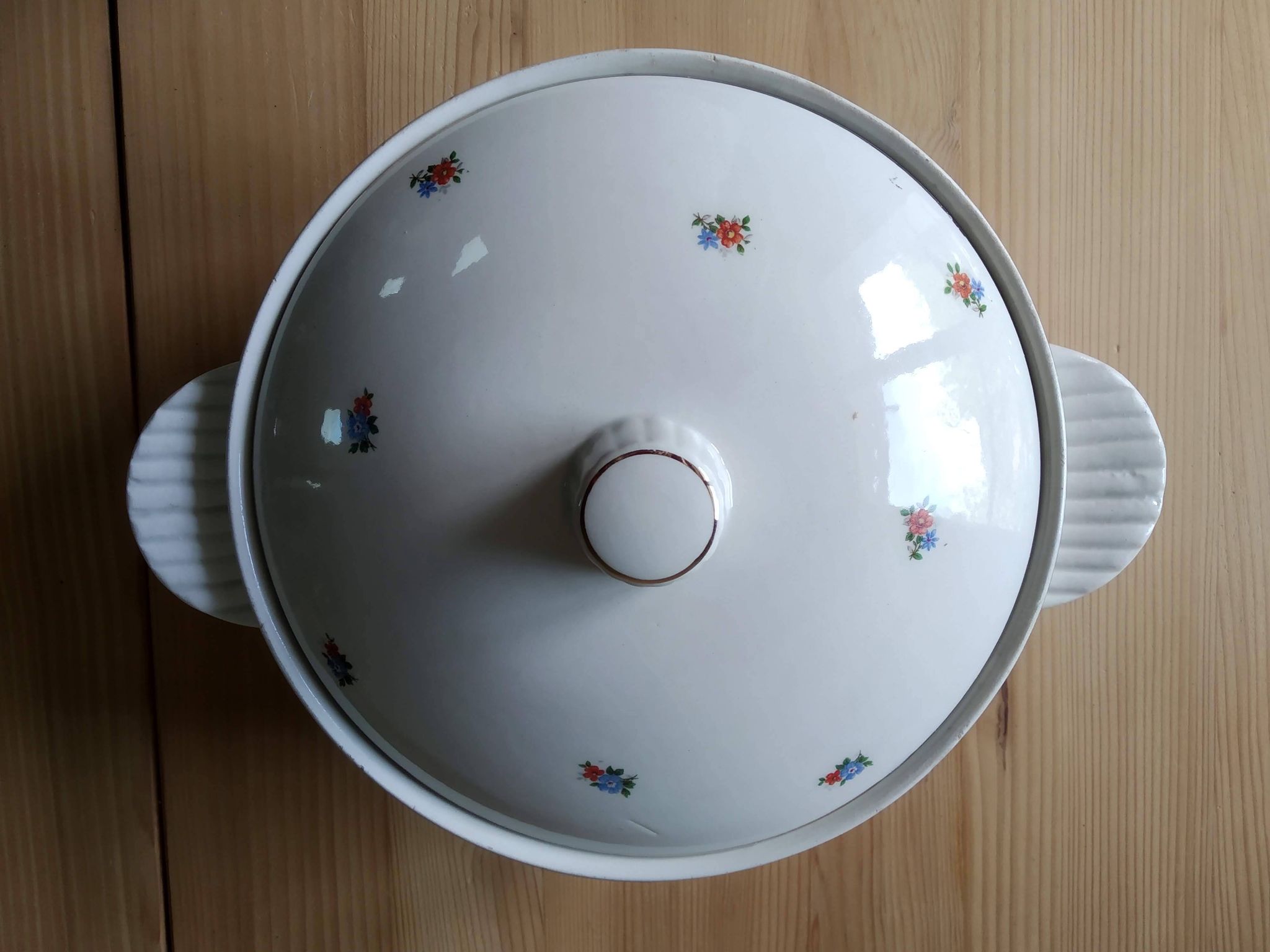 Vintage Badonviller soup tureen