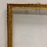 Pair of gold brass frames