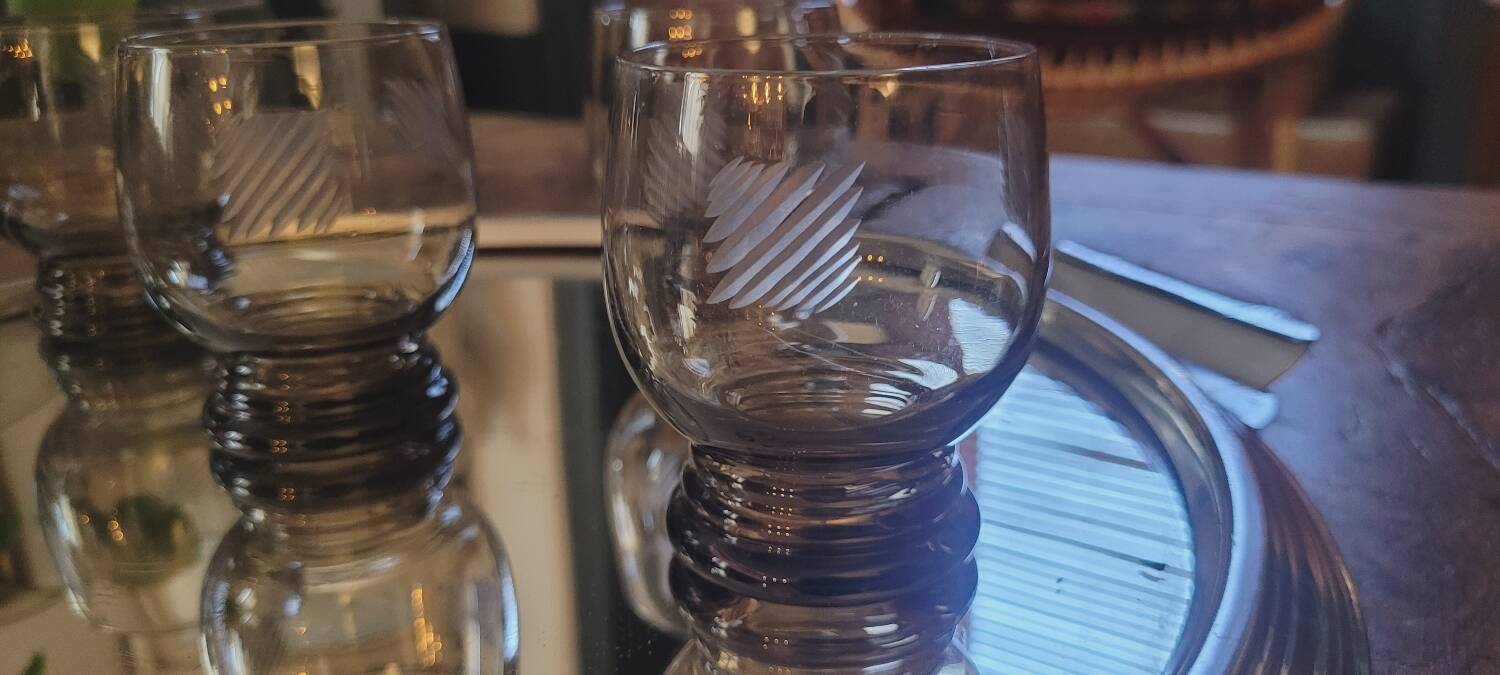 50's aperitif glasses